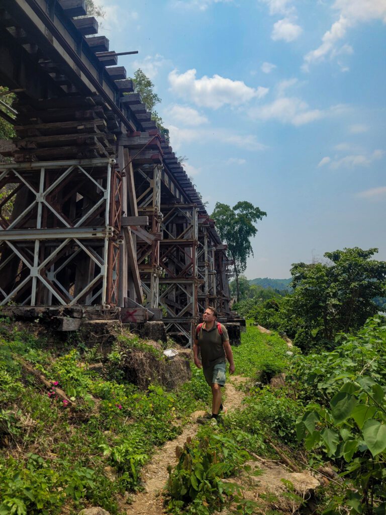 rondreis Thailand met kinderen. Death Railway kanchanaburi