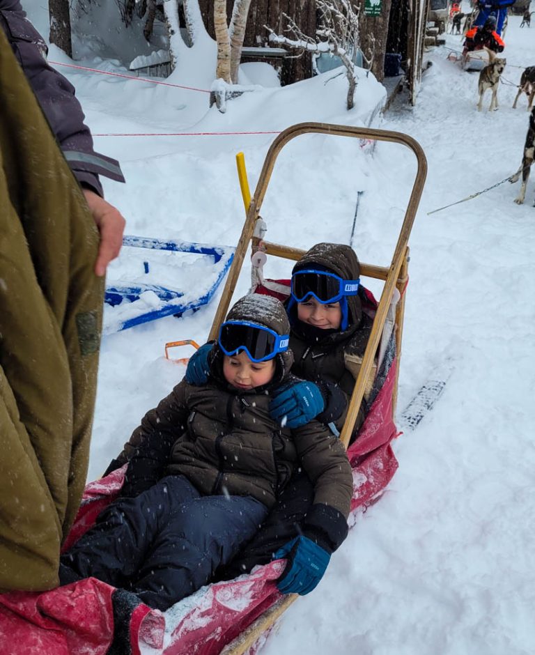 sledehonden zuid noorwegen. wintersport noorwegen, vakantie met kinderen